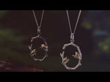 Birds on Branch Pendant