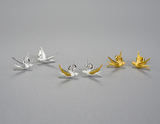 Swallow Willow Stud Earrings