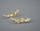 Gingko Leaves Stud Earrings