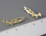 Gingko Leaves Stud Earrings