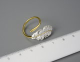 Goose Feather Ring