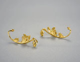 Acanthus Leaf Earring