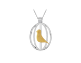 Bird Cage Pendant