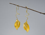 Elegant Autumn Leaf Earring