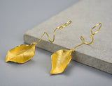 Elegant Autumn Leaf Earring