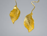 Elegant Autumn Leaf Earring
