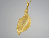 Elegant Autumn Leaf Necklace