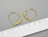 Flying Dachshund Earring