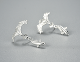 Design Fighting Fish Earring