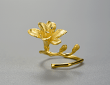 Freesia Flower Ring