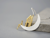 Home on the Moon Earring