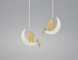 Home on the Moon Earring