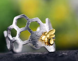 Honeycomb Ring - Lotus Fun