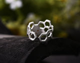 Honeycomb Ring - Lotus Fun