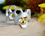 Honeycomb Ring - Lotus Fun