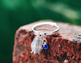 Lapis Bud Ring - Lotus Fun
