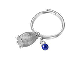 Lapis Bud Ring - Lotus Fun