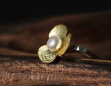 Pearl Clover Ring - Lotus Fun