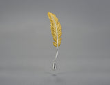 Vintage Feather Brooch