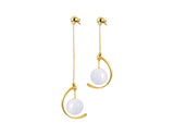 Asymmetric Dangle Earring