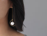 Asymmetric Dangle Earring