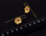 Blooming Anemone Flower Earring