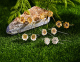 Blooming Anemone Flower Earring