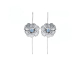 Blooming Anemone Flower Earring