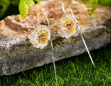 Blooming Anemone Flower Earring