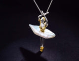 Elegant Ballet Pendant - Lotus Fun