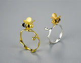 Dripping Honey & Bee Ring II