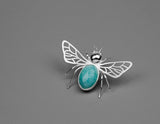 handcrafted sterling silver with natural turquoise amazonite stone
