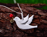 Flying Pigeon Pendant