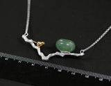 Birds on Branch Nest Necklace