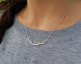 Birds on Branch Necklace - Lotus Fun