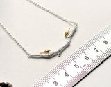 Birds on Branch Necklace - Lotus Fun