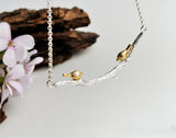 Birds on Branch Necklace - Lotus Fun