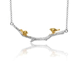 Birds on Branch Necklace - Lotus Fun