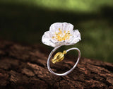 Blooming Poppies Ring - Lotus Fun