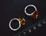 Amber Butterfly Ring - Lotus Fun