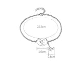 Greedy Cat and Fish Bracelet