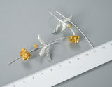 Cherry Blossoms Flower Earrings
