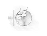 Vintage Cloud Round Pendant