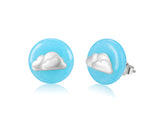 Cloud Stud Earring