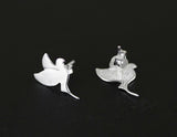 Dove Stud Earring