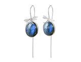 Dragonfly Labradorite Earring