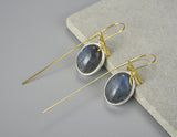 Dragonfly Labradorite Earring