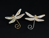 Cute Dragonfly Brooch - Lotus Fun