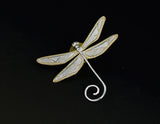 Cute Dragonfly Brooch - Lotus Fun