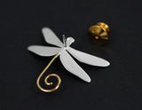 Cute Dragonfly Brooch - Lotus Fun